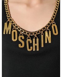 Moschino Chain Trim On Wool Knit Tank Top