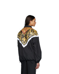 Versace Black And Gold Le Pop Classique Track Jacket