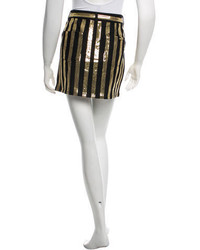 Michael Kors Michl Kors Sequin Embellished Mini Skirt