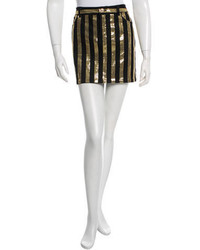 Michael Kors Michl Kors Sequin Embellished Mini Skirt