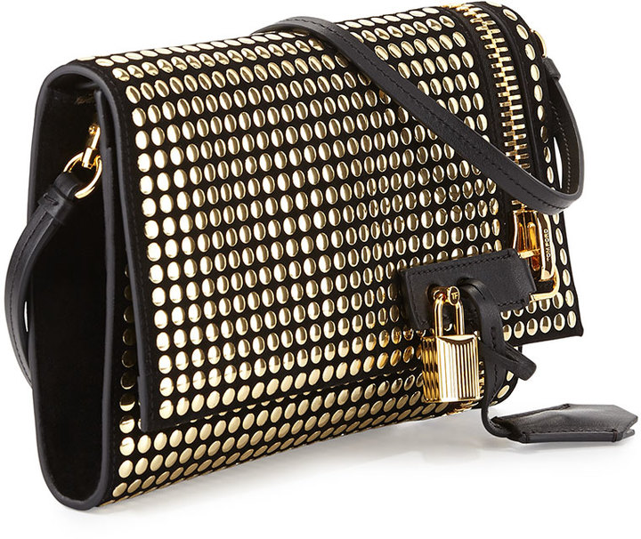 Tom Ford Alix Small Zip & Padlock Crossbody