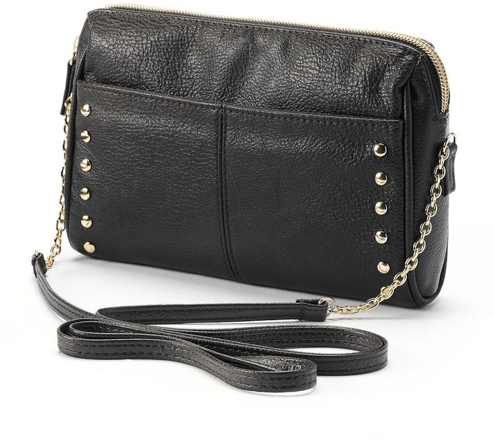 Apt. 9 Olivia Studded Crossbody Handbag, $34 | Kohl's | Lookastic