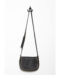 Forever 21 Studded Faux Leather Crossbody