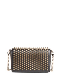 Christian Louboutin Zoompouch Spiked Leather Clutch