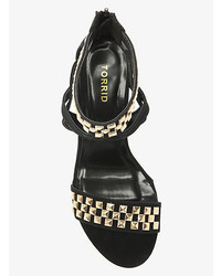 Torrid Studded Strappy Wedges