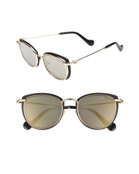 Moncler 50mm Mirrored Geometric Sunglasses