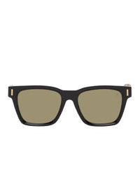 BAPE Black And Gold Bs13011 Sunglasses