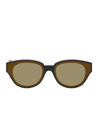 BAPE Black And Gold Bs13098 Sunglasses
