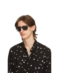 Dolce and Gabbana Black And Gold Slim Sunglasses