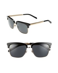 Burberry Retro 55mm Sunglasses Gold Black One Size