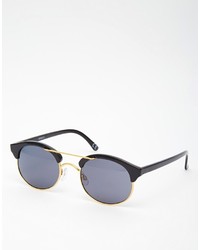 Asos Collection Classic Cat Eye Sunglasses With High Bar