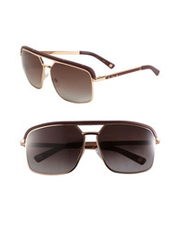 Dior Havane Metal Aviator Sunglasses Gold Copper One Size