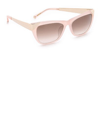 Cat Eye Kate Young For Tura Side Metal Sunglasses