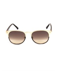 Linda Farrow Metal Brow Sunglasses