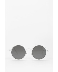 Urban Outfitters Follow The Lines Round Sunglasses