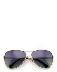 Wildfox Couture Wildfox Airfox Frame In Goldmulti Gradient