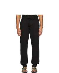 VERSACE JEANS COUTURE Black And Gold Icon Lounge Pants