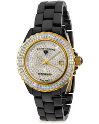 Luxury Gold Diamond Watch