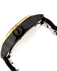 A Line Marina Black Gold Watch