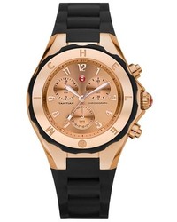 Michele Tahitian Jelly Bean Rose Gold Watch 40mm