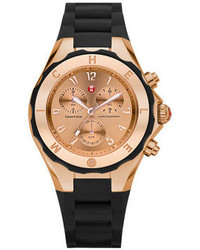 Michele Tahitian Jelly Bean Rose Gold Watch 40mm