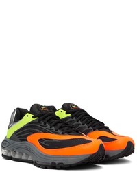 Nike Black Orange Air Tuned Max Sneakers
