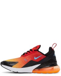 Nike Red Yellow Air Max 270 Sunset Sneakers