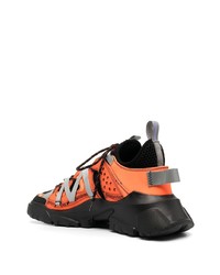 McQ Swallow Reflective Strap Runner Sneakers