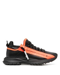 Givenchy Zip Detail Lace Up Sneakers