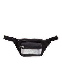 Black and Silver Fanny Pack