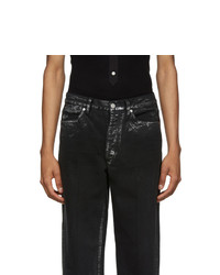 Tanaka Black And Silver Dad Jeans