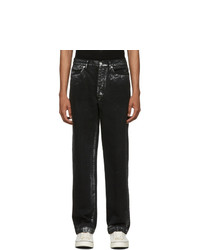 Tanaka Black And Silver Dad Jeans