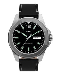 Timex Essex Avenue Leather Watch