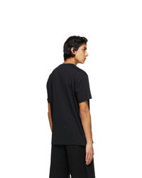 Givenchy Black Logo Latex Band T Shirt