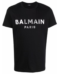 Balmain High Shine Logo T Shirt