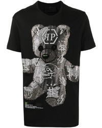 Philipp Plein Teddy Bear T Shirt
