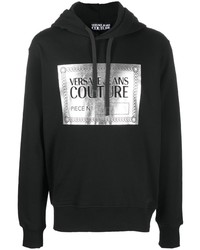 VERSACE JEANS COUTURE Logo Print Detail Hoodie