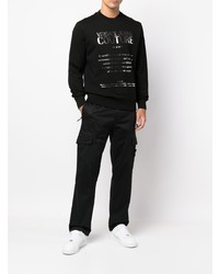 VERSACE JEANS COUTURE Logo Crew Neck Sweatshirt