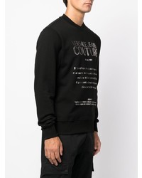 VERSACE JEANS COUTURE Logo Crew Neck Sweatshirt