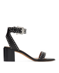 Givenchy Black Studded Elegant Sandals