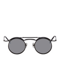 Black and Silver Sunglasses