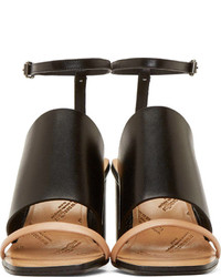 Maison Margiela Black Heeled Sandals