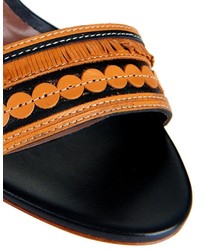 Tabitha Simmons Shwood Block Heel Leather Sandals