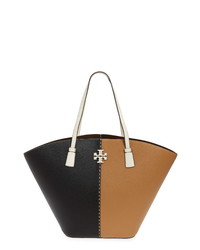 Tory Burch Mcgraw Colorblock Leather Shopper