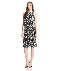 Black and White Argyle Dress