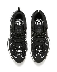 AAPE BY A BATHING APE Aape By A Bathing Ape Logo Printed Chunky Sneakers