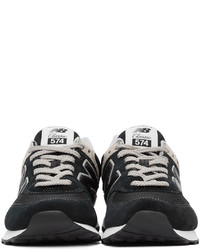 New Balance Black 574 Core Sneakers