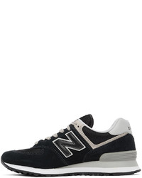 New Balance Black 574 Core Sneakers