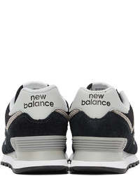 New Balance Black 574 Core Sneakers