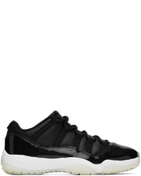 NIKE JORDAN Black Air Jordan 11 Retro Low Sneakers